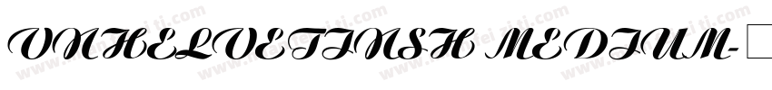 VnHelvetInsH Medium字体转换